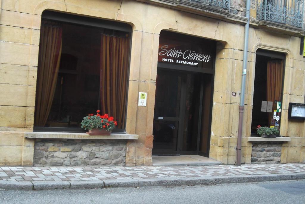 圣克莱门特餐饮酒店 Saint-Clement-sur-Valsonne 外观 照片