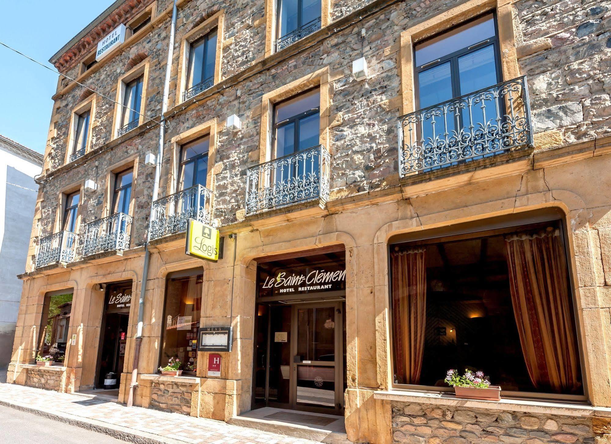 圣克莱门特餐饮酒店 Saint-Clement-sur-Valsonne 外观 照片