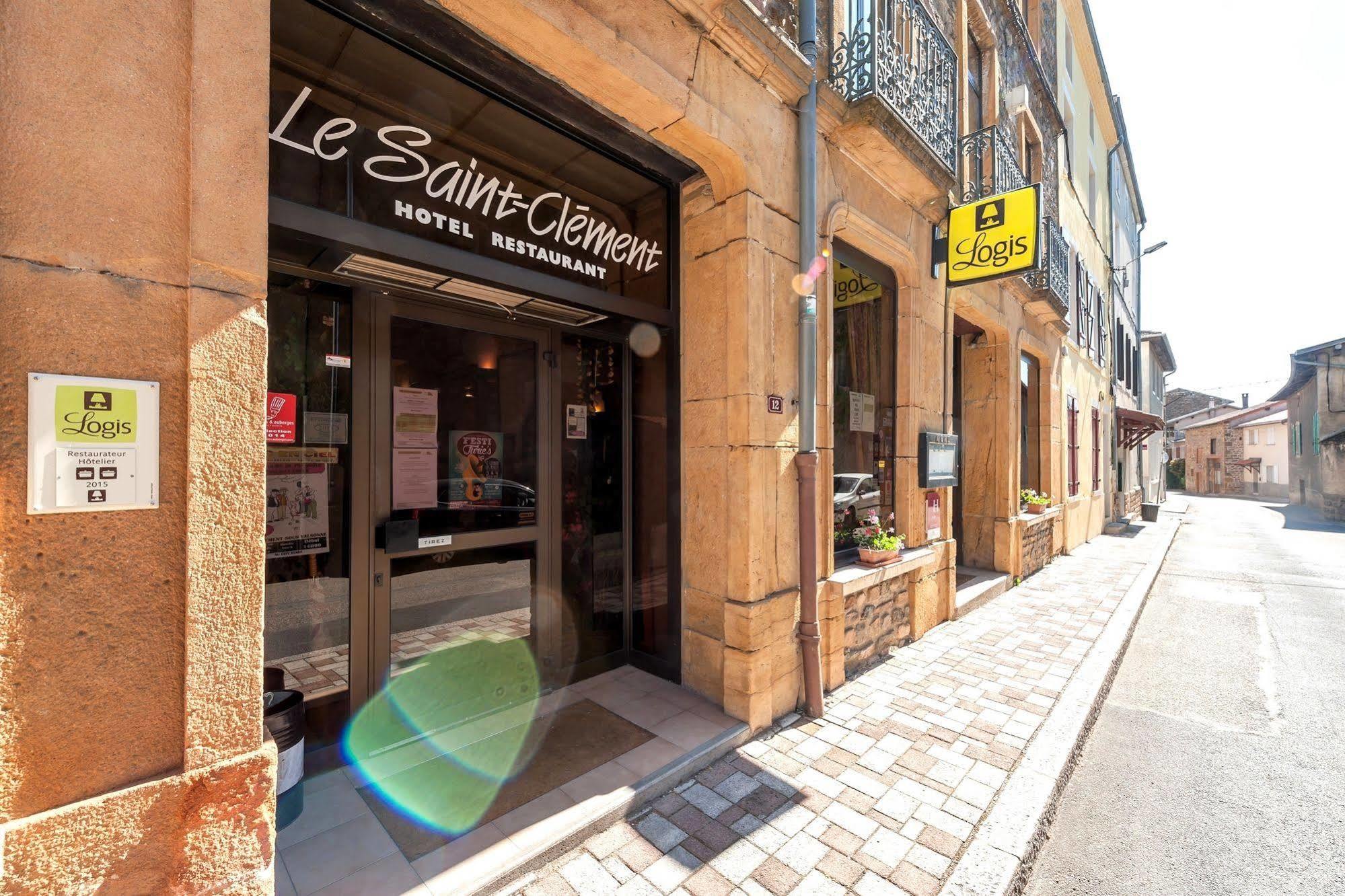 圣克莱门特餐饮酒店 Saint-Clement-sur-Valsonne 外观 照片